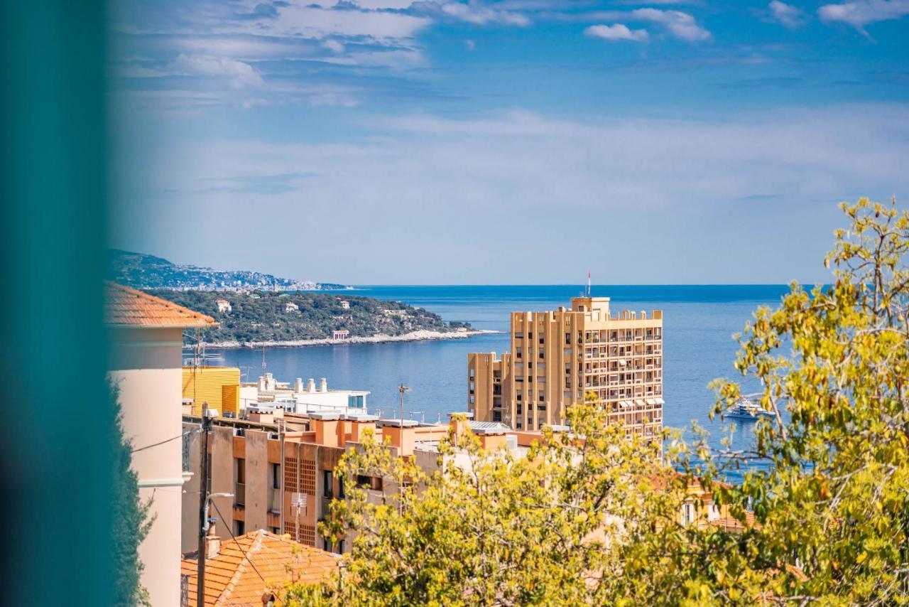 Frontiere De Monaco - Balconnet Vue Mer - Ba Beausoleil Exteriör bild