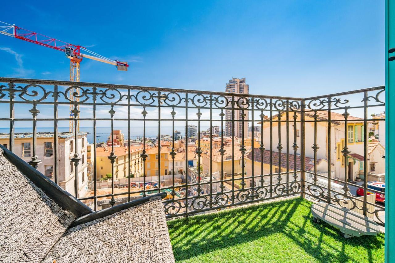 Frontiere De Monaco - Balconnet Vue Mer - Ba Beausoleil Exteriör bild